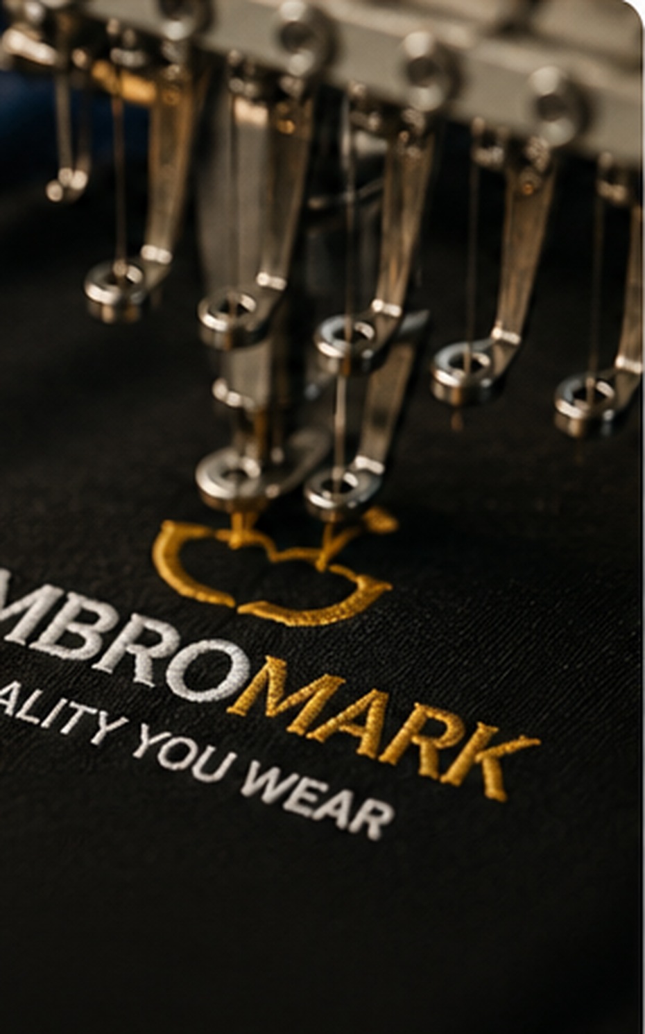Premium custom apparel, embroidery and printing by EmbroMark